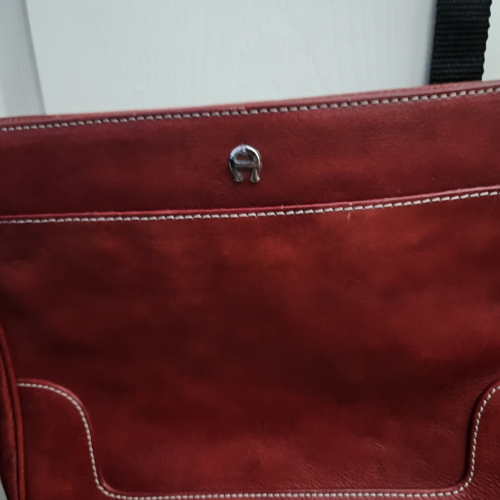 COPY - Etienne Aigner Red Leather Crossbody Bag